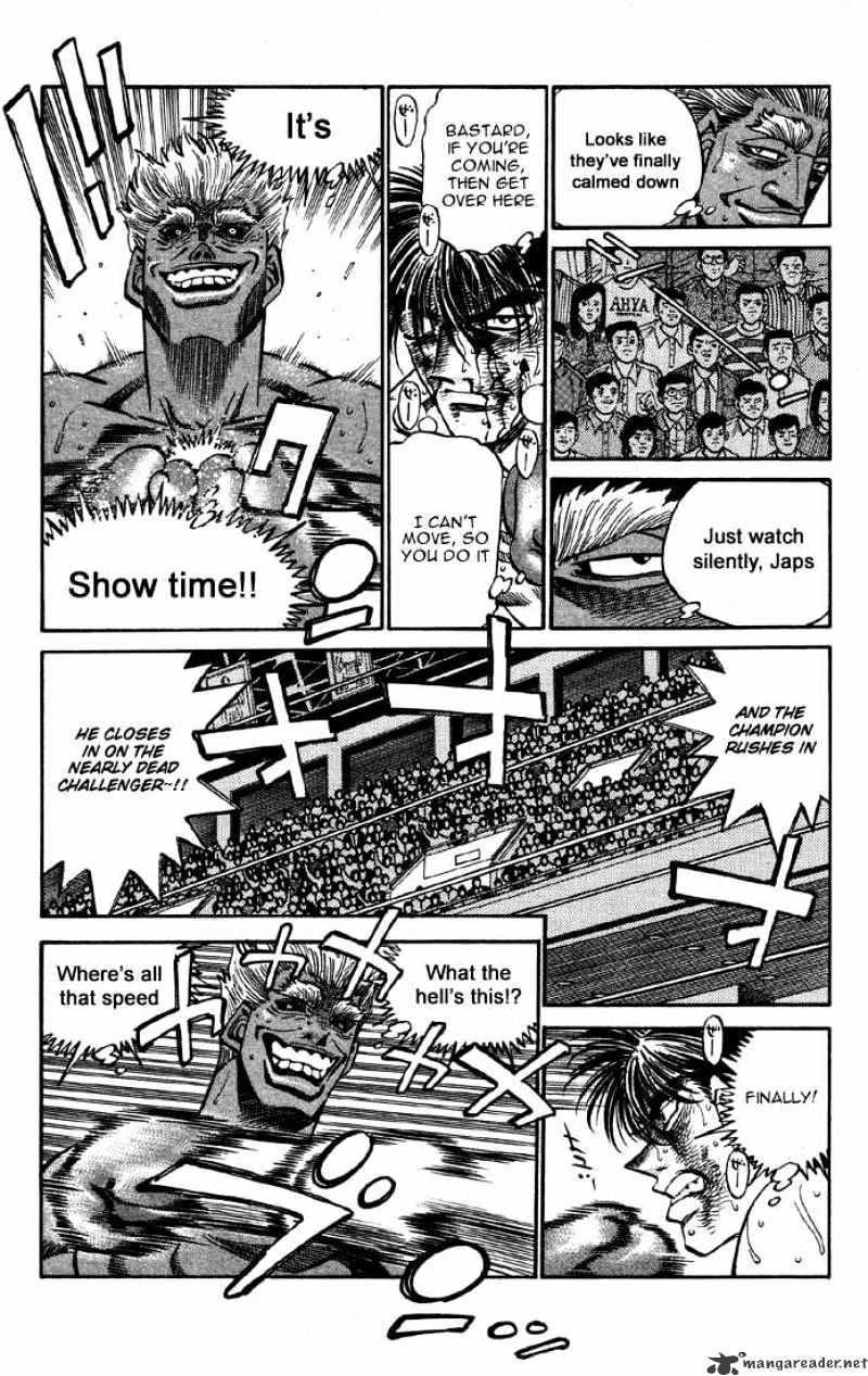 Hajime no Ippo: Fighting Spirit, Chapter 391 image 02